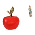 thumbnail image 1 of Estatua de cerámica, figura de resina, escultura artesanal, adorno artístico, diseño creativo, detalles realistas, líneas suaves, adecuada para sala d, 1 of 8