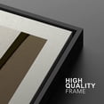 thumbnail image 4 of IDEA4WALL Framed Canvas Print Wall Art Set of 2 Mid-Century Retro Polygon Collage Geometric Abstract Modern Art Decor Colorful Contemporary Artwork for Bedroom, Office - 24"x36"x2 Panels Black, 4 of 5
