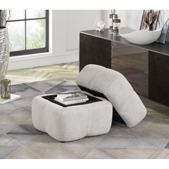 Mainstays Puffy Storage Ottoman