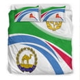 thumbnail image 2 of Mapa de Eritrea y Escudo de Armas Juego de cama LT13, 2 of 4
