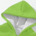 thumbnail image 4 of Mens Hoodie Pullover Zip Drawstring Waffle Knit Long Sleeve Plaid Hoodie Sweatshirts Mens Winter Hoodie, 4 of 6