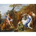 thumbnail image 2 of Fernandi, Francesco 24x20 Black Modern Framed Museum Art Print Titled - A Mythological Fishing Party, 2 of 4