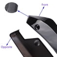 thumbnail image 7 of Rear Bumper Spoiler Canards Diffuser Car Side Fin Scratch Protector Black Rear Lip Wrap Angle Splitters Modificati, 7 of 7