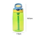 thumbnail image 2 of Kids Water Bottle with Straw for School Leak Proof Toddler Water Bottle Spout Lid for Boys & Girls, 2 of 5