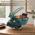thumbnail image 4 of Xdziklosj Pelican Key Holder Statue, Funny Hippo Candy Dish Bowl, Modern Key Bowl for Entryway Table Decorative Animal Figurine Organizer for Office, 4 of 10