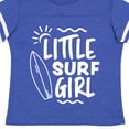 thumbnail image 4 of Inktastic Little Surf Girl with Surfboard Girls Toddler T-Shirt, 4 of 5