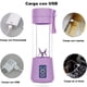 thumbnail image 2 of Mini vaso Licuadora Portátil 24 Tecno Extractor Morada, 2 of 3