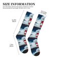 thumbnail image 5 of Bixox Circular Lighthouse Print Compression Socks,Compression Socks Women & Men Circulation for Medical,Running,Athletic, 5 of 7