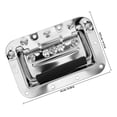 thumbnail image 2 of LOLIPPYY 1Pack Easy Installation Recessed Pull Handle for Toolboxes Silver 6.29X4.13X0.59In, 2 of 8