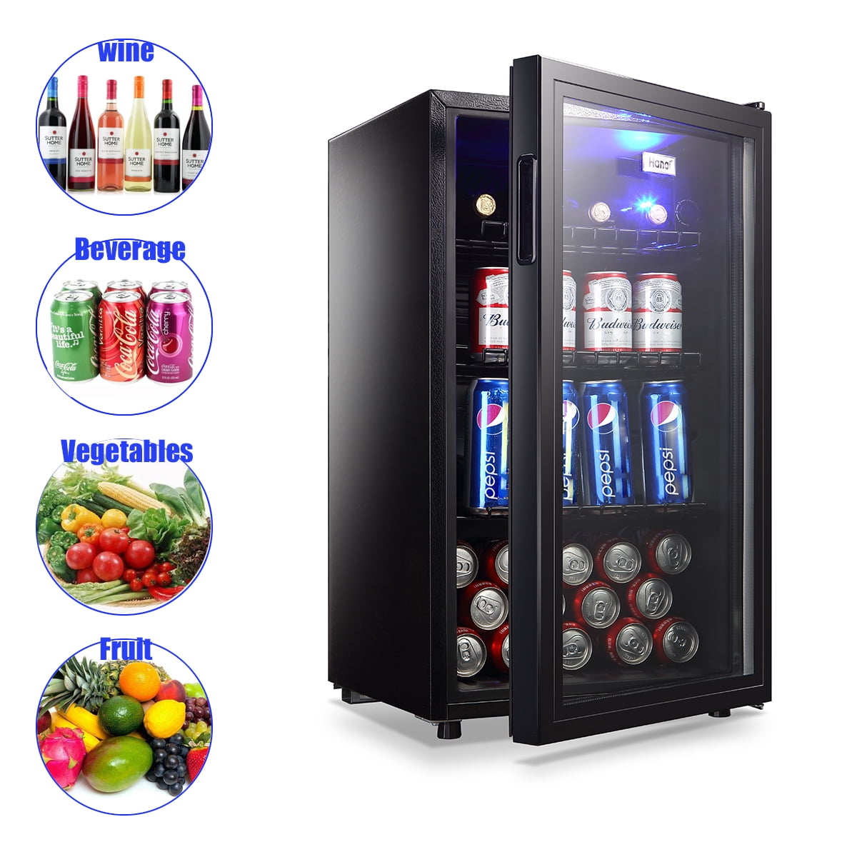 Glass Door Beverage Fridge Glass door refrigerators / homelabs beverage