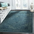 thumbnail image 2 of SAFAVIEH Vintage Adrian Bordered Area Rug, Turquoise, 8' x 10', 2 of 9