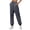 Dark Gray, variant on Women's Custom Sweatpants Fashion Customizable Personalized Joggers Pants Drawstring Waist Baggy Pants With Pocket For Women Yellow S