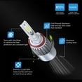 thumbnail image 3 of SPRING PARK 2Pcs H8 H9 H11 1200W 6000K Super Bright LED Light Car Vehicle Headlight Bulb, 3 of 7