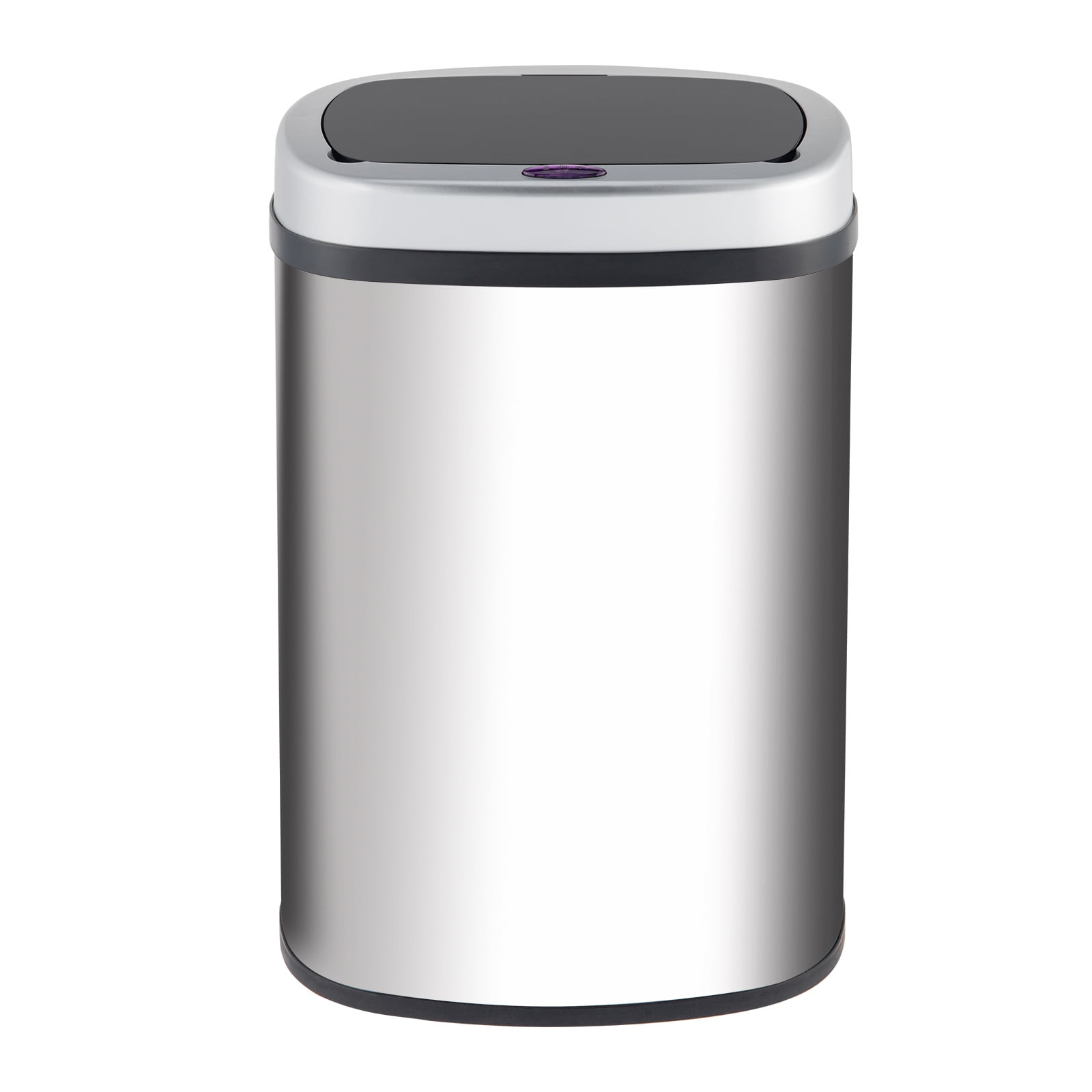 Smart Trash Can, Automatic Induction Type Trash Bin Silver