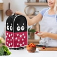 thumbnail image 3 of HELLHERO Handle Kitchen Blender Dust Covers for Blender Protection Polyester Mixer Blender Cover, Alien Bug Face with Starry Chin, 3 of 6