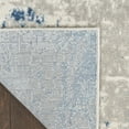 thumbnail image 5 of Nourison Concerto Distressed Ivory Grey Blue 8'10" x 11'10" Area Rug (9x12), 5 of 8