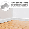 2024 DREAMFIRE Selfadhesive Baseboard Kickboard Peel and Stick Floor Flexible Skirting Wall