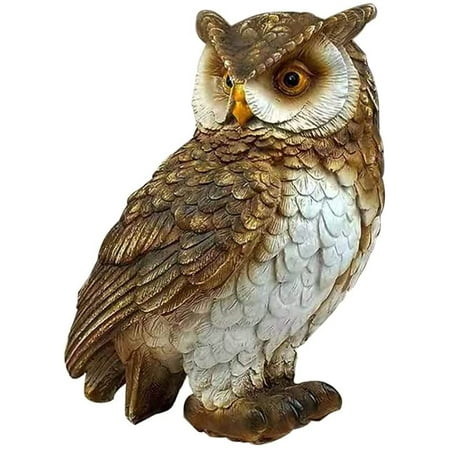 Owl Statue For Garden Vintage Shape, Owl Garden Decor Canada
