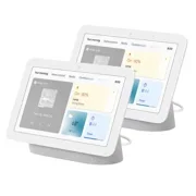 Restored Google Nest Hub (2nd Gen), 2-pack (Refurbished)
