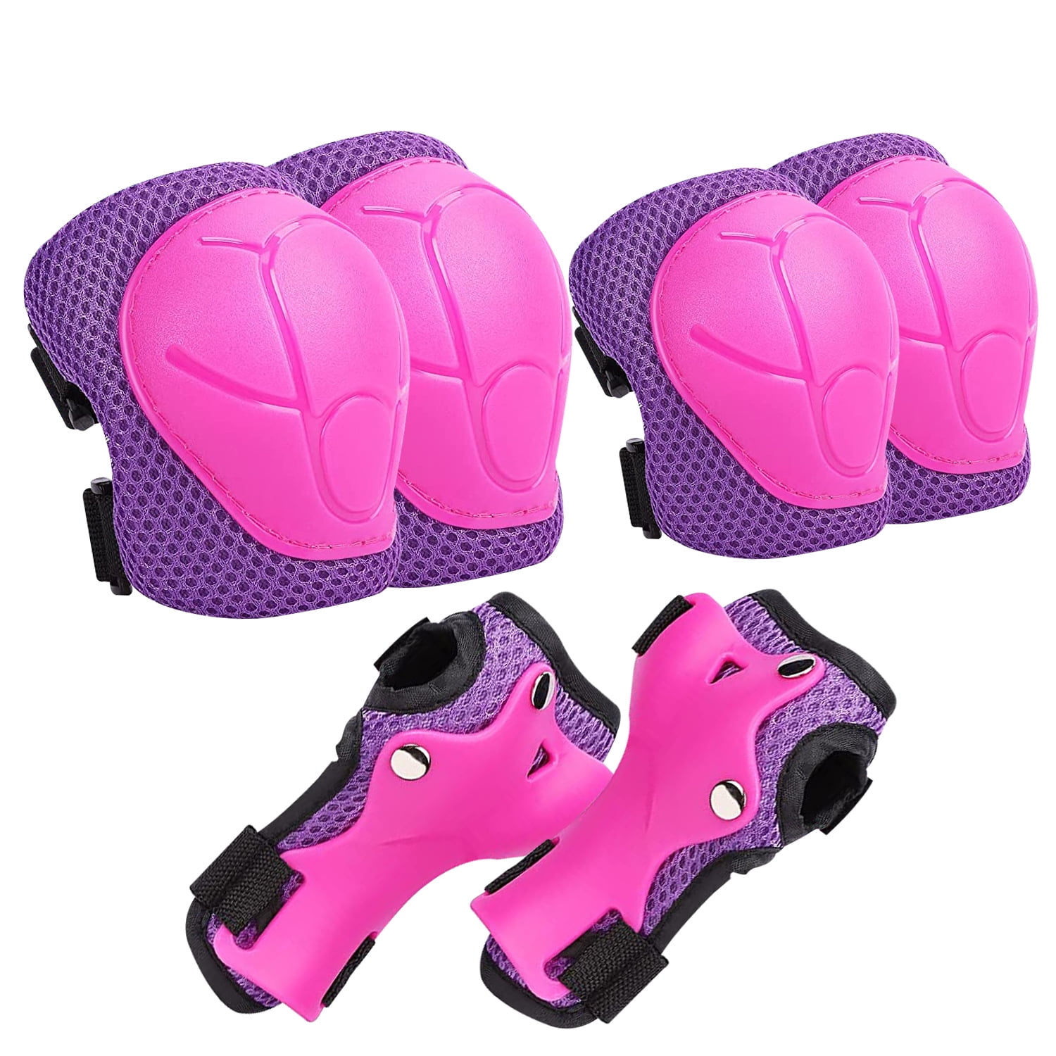 Rodilleras Niña Patines Kit De Protección Infantil En