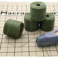 thumbnail image 6 of The Beadsmith S-Lon Bead Cord – .5 mm Twisted Nylon Cord, 4 Spools, Olivine Color, TEX210, 77 Yards, 6 of 6