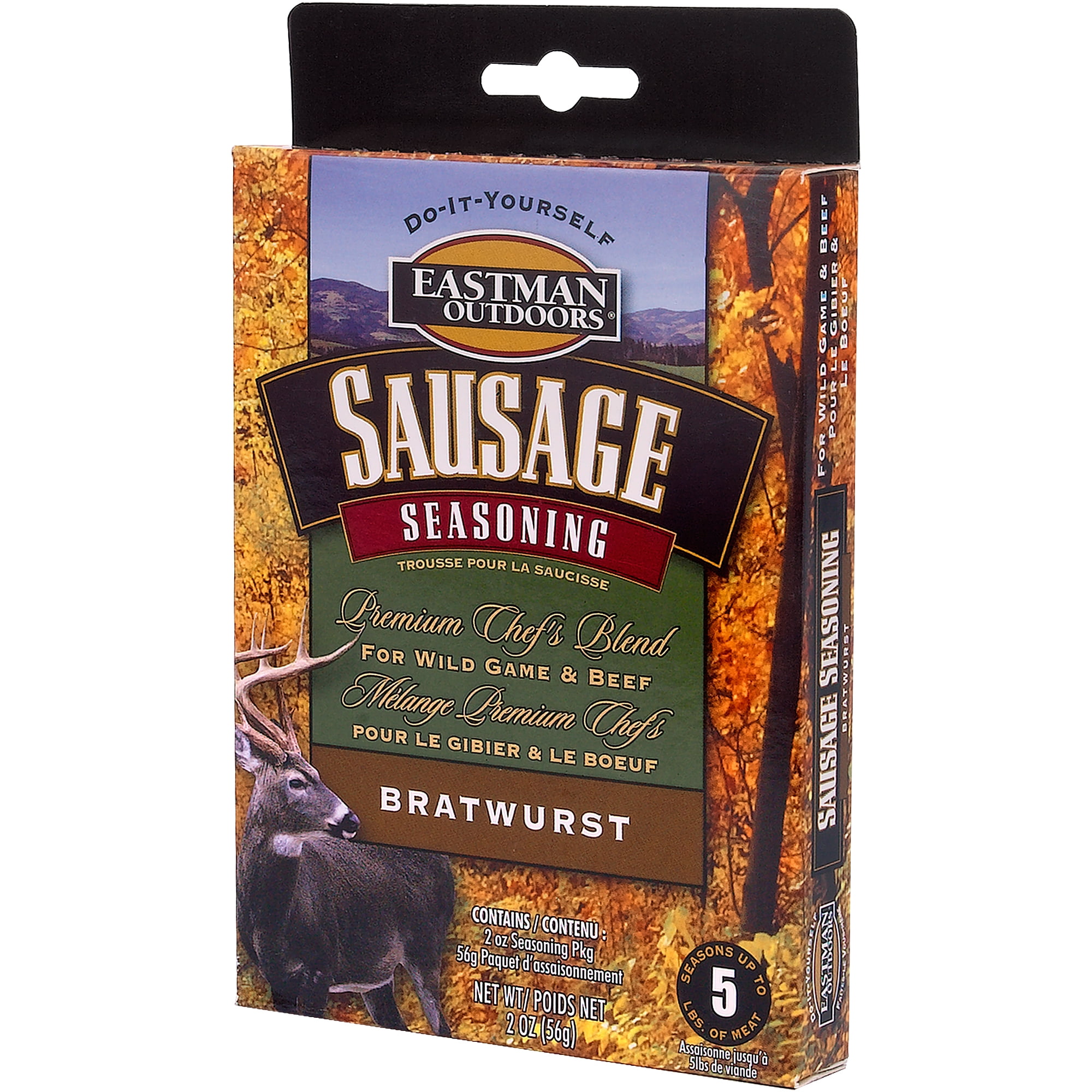Eastman Outdoors Sausage Brautwurst Seasoning, 2oz
