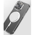 thumbnail image 3 of TopSave Étui Magnétique Hybride Compatible avec MagSafe, Protectrice, Résistante aux Rayures, Série Classique, Transparente pour iPhone 16 Pro 6,3 Pouces, 3 of 3