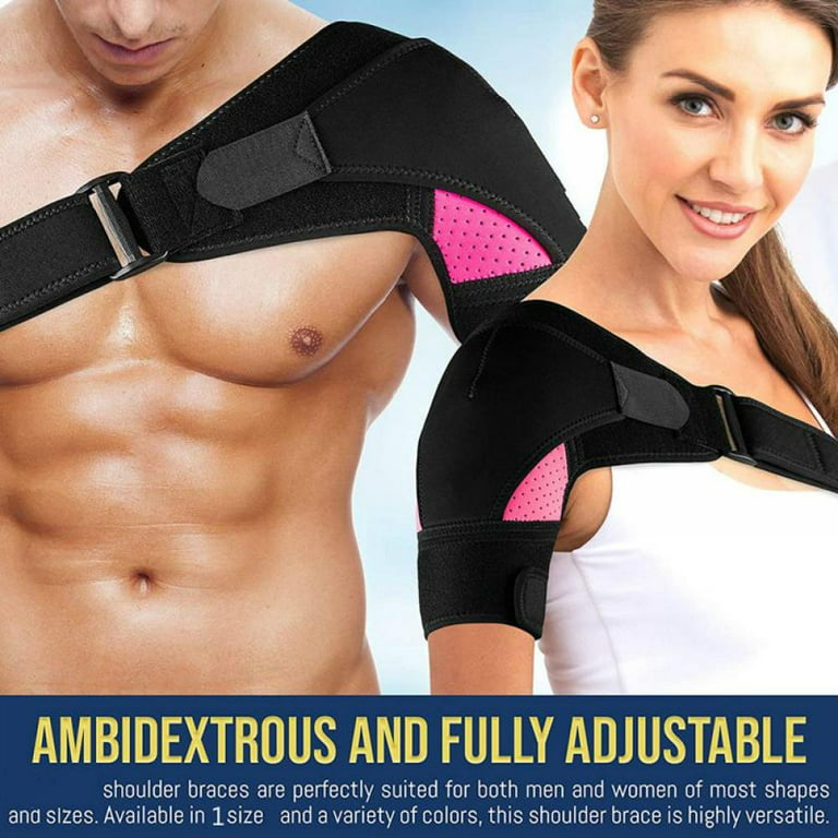Shoulder Arm Brace, Recovery Fixture Healthy Shoulder Brace Shoulder Tape,  One?Piece Design Shoulder For Braces & Supports Arm Support Brace
