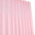 thumbnail image 4 of Miumaeov 12ft x 8ft Room Divider Curtain Hanging Medical Privacy Cubicle Curtain with Mesh Top for Hospital Clinic SPA Beauty Salon Pink/Blue/Beige, 4 of 26