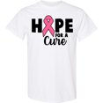 thumbnail image 3 of Inktastic Breast Cancer Hope for a Cure T-Shirt, 3 of 5