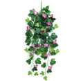 thumbnail image 1 of Flores Artificiales de Gloria de La Mañana para Colgar En La Pared, 90 Cm, de Seda, con Hojas Realistas | Decoración Duradera para La Mesa Del Salón | No Necesita Agua Ni Luz Solar, 1 of 1