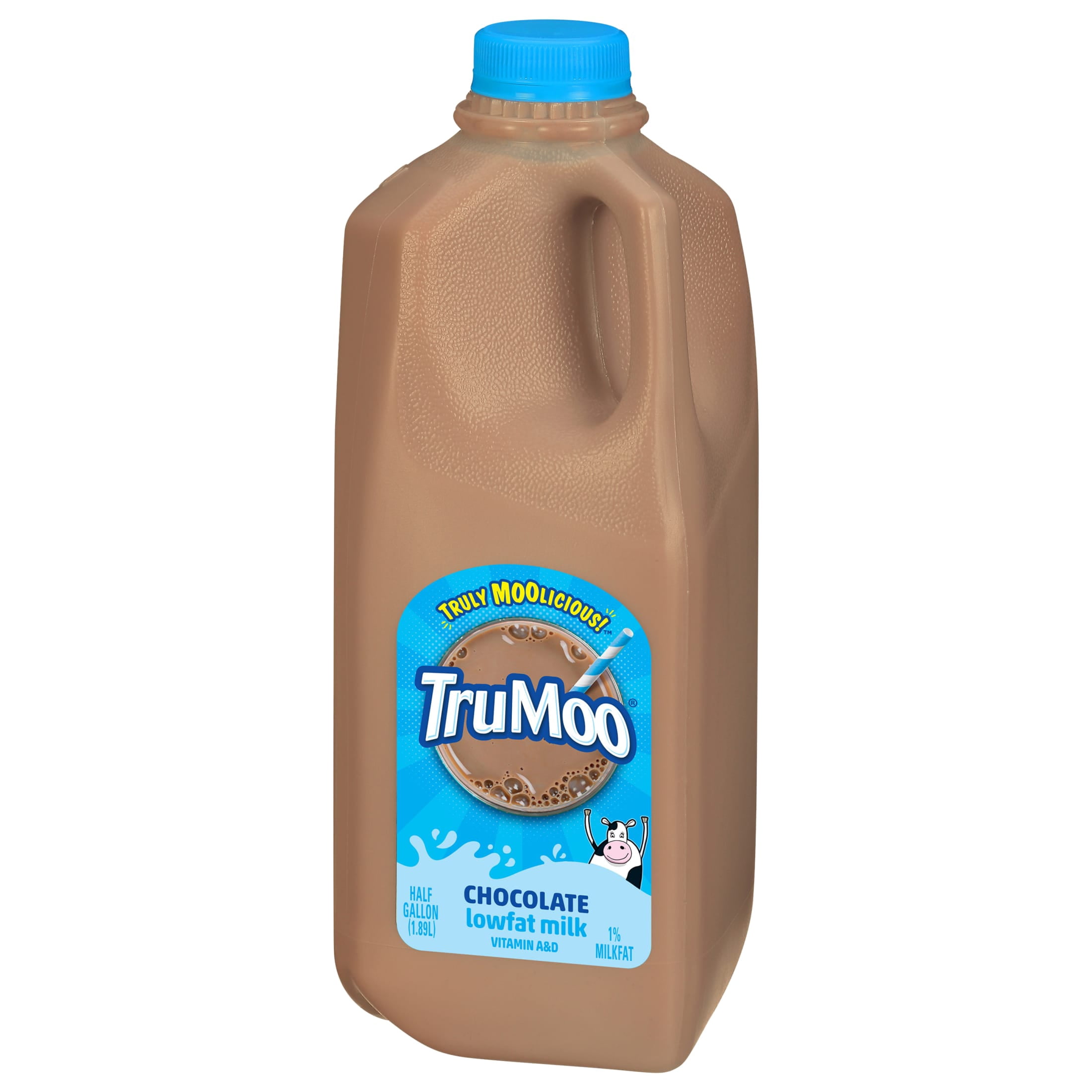TruMoo 1% Lowfat Chocolate Milk Half Gallon