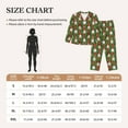 thumbnail image 4 of Balery Santa Claus And Gnomes Pattern Pajama Sets for Women Long Sleeve 2 Piece Sleepwear Loungewear Sets Soft PJ's with Pockets Long Sleeve Comfy Pj Sets-XX-Large, 4 of 7