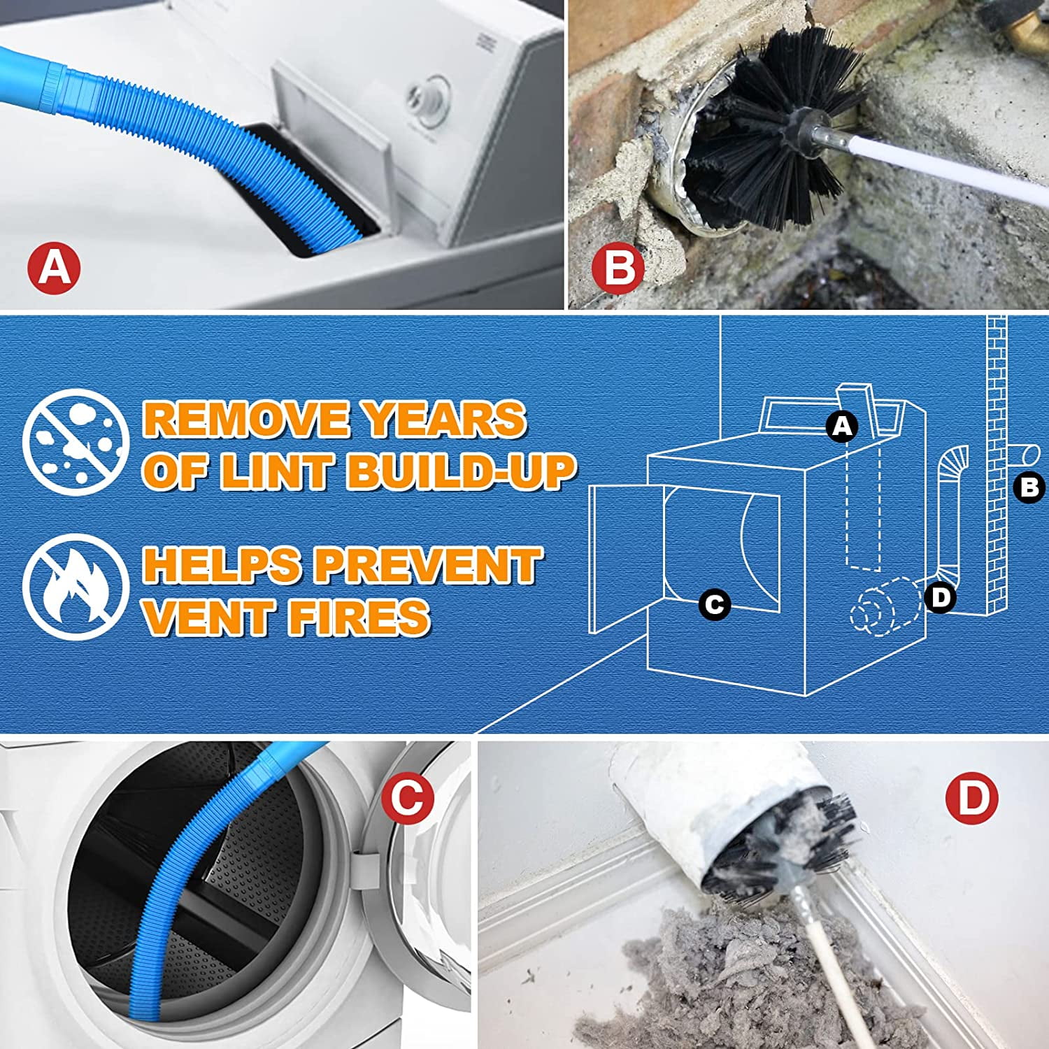 Dryer Lint Build Up