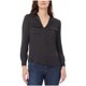 thumbnail image 1 of Jones New York Womens Simplified Utility Shell Blouse, black, XS, 1 of 1
