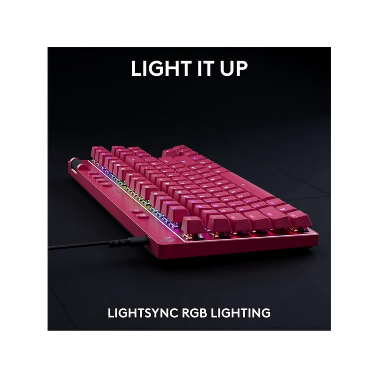 Logitech G PRO X TKL RAPID Tenkeyless Wired Gaming Keyboard