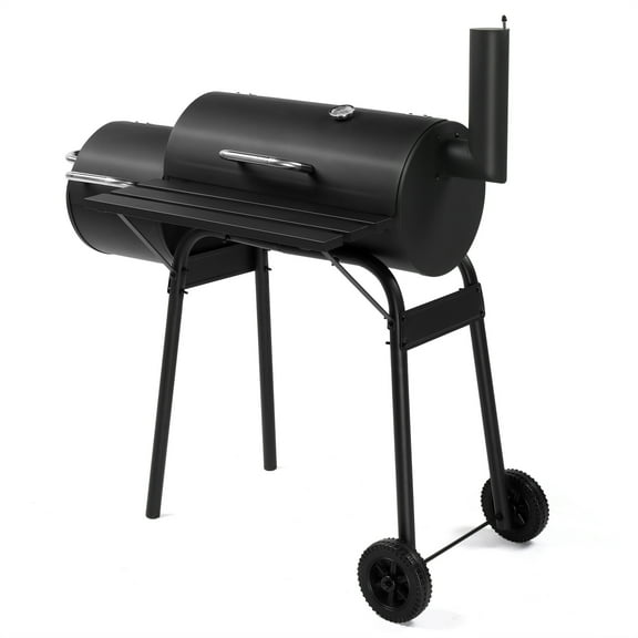 Winado Multi-function Charcoal Grill Outdoor Steel Stove Camp Grill BBQ,Black