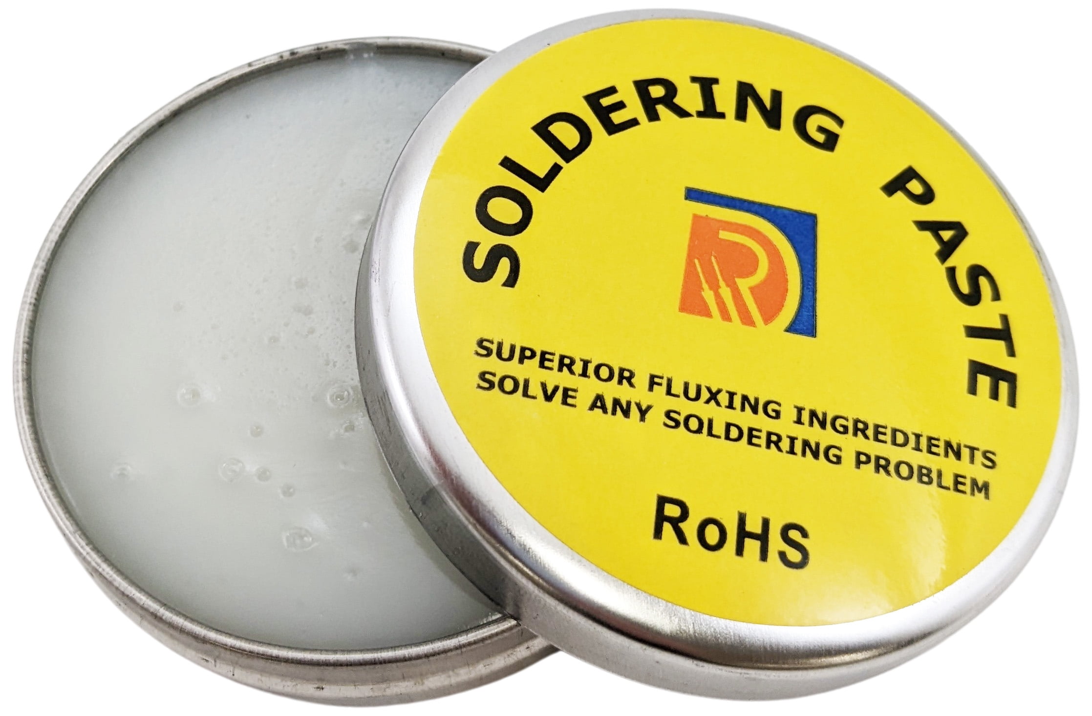 Soldering Flux Paste 50 Gram Jar RoHS Compliant Helps Solder Flow soldering-flux-paste-50-gram-jar-rohs-compliant-helps-solder-flow