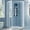 Chorme with Clear Glass, variant on KPUY Shower Enclosure 36" x 36" W x 72" H Double Sliding Corner Shower Door Shower Stall with 1/4" Grid Printed Tempered Clear Glass, Matte Black
