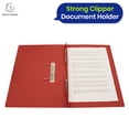 thumbnail image 4 of Exacompta Guildhall Spiral Transfer File, Document 285gsm Spring Manilla Folder File, Pack Of 25 (Red), 4 of 8
