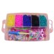 thumbnail image 5 of Kit de pulseras tejidas para niños con banda elástica de arcoíris de tres capas en caja grande, 5 of 6