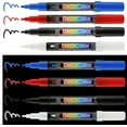 thumbnail image 3 of Marvy UchidaÂ® DecocolorÂ® Acrylic Paint Marker 4Pc Fine Point Set, 3 of 4