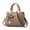 Khaki, variant on 11.02IN Women's Satchel Handbag, Stylish Tote Purse with Bowknot Decor, Vegan Leather Crossbody Shoulder Bag for Work, Travel, and Daily Use,Army Green