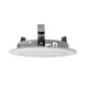 thumbnail image 4 of Nicor Lighting 19509WH 4 In. White Albalite Shower Trim, 4 of 5