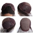 thumbnail image 2 of Peluca de Encaje Frontal de 24 Pulgadas, Peluca de Pelo y Liso, Peluca Sintética para Mujer, 2 of 10