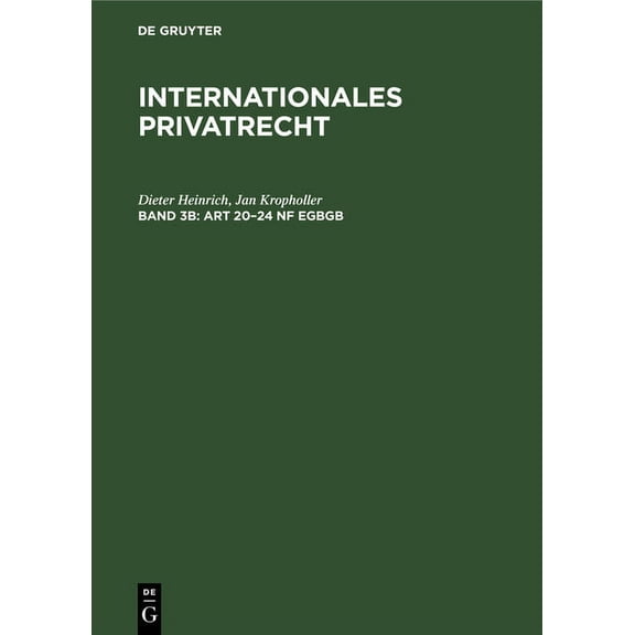 Art 20-24 Nf EGBGB, (Hardcover)