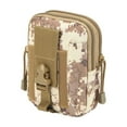 thumbnail image 1 of Riñonera militar, cangurera con compartimento para teléfono, mochila táctica con monedero, cinturón deportivo, compartimento para portátil, ajustable, camuflaje, cuero, senderismo, camping,, 1 of 8