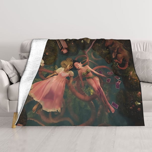 Manta de aire acondicionado Melanie Martinez, manta de felpa de franela suave, manta de cama, manta de sofá para adolescentes, niños, niñas, niños, hombres, mujeres