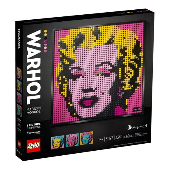 Set LEGO Art Andy Warhol's Marilyn Monroe 31197