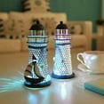 thumbnail image 4 of Nautical Lighthouse Table Lamp RGB LED Light Sailing Desk Home Decor, 4 of 5